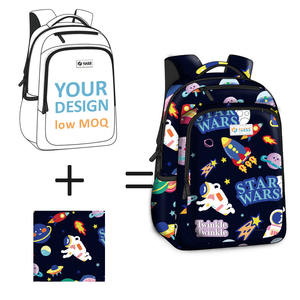 ต่ําขั้นต่ําที่กําหนดเองพิมพ์กระเป๋าเป้สะพายหลังโลโก้กระเป๋าหนังสือเด็กเด็กนักเรียนโรงเรียนกระเป๋าออกแบบที่กําหนดเองที่กําหนดเองพิมพ์กระเป๋าเป้สะพายหลัง - Product Image 2