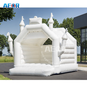 Fiesta decoración <span class=keywords><strong>de</strong></span> la boda <span class=keywords><strong>de</strong></span> Castillo Blanco castillo hinchable para boda - Product Image 2