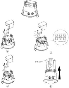 Ceiling PIR <strong>Motion</strong> <strong>Sensor</strong> Switch 360 Degree Infrared <strong>Sensor</strong>/PIR <strong>Motion</strong> <strong>Sensor</strong> Switch - Product Image 4