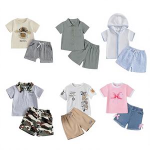 Ropa Nueva para Bebés, Kit Casual Mixto para Niños, Selección Aleatoria, Vestidos de Segunda Mano de Alta Calidad, Poliéster Transpirable - Product Image 1