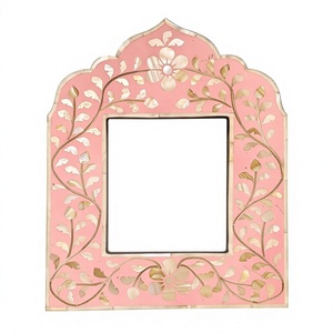 Décoration murale en forme de fleur en nacre faite à la main et écologique, avec taille personnalisable pour Noël - Product Image 1