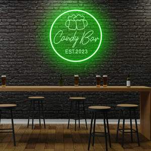 Enseigne au néon LED en relief 3D, lumière au néon personnalisée pour mariage, anniversaire, chambre à coucher, salle de jeux, bar, magasin - Product Image 4