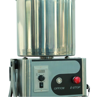 Moulin à pierres tout-en-un 34L pour le broyage et le raffinage des fèves de cacao, machine de fabrication de chocolat de qualité supérieure Bean-to-Bar