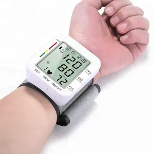 Produto eletrônico digital do monitor da pressão arterial do pulso, mais vendidos que padrão 99 conjuntos de armazenamento de memória