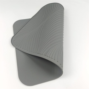 BPA miễn phí Silicone cống Pan món ăn khô Pad chịu nhiệt khô Mat cho các món ăn và kính không trượt - Product Image 6