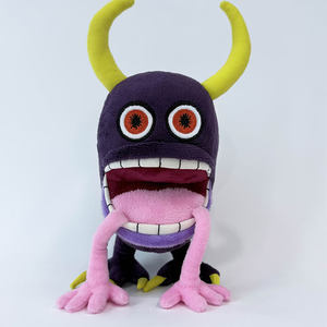 Muñeco de Peluche Personalizado con Diseño de Monstruo Feo, Juguete de Peluche Súper Suave, Mini Peluche de Marcas, Algodón PP, Alivio del Estrés para Bodas - Product Image 4