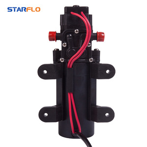 Self-Priming RV Diaphragm Pump 12V/<b>24V</b> DC Water Pump for Marine/Vehicle Automatic Yacht Pump for Boat <b>Battery</b> Power - Product Image 4