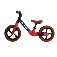 Nouveau vélo d'équilibre pour enfants détachable et modulable, personnalisable OEM/ODM, avec pneus en nylon et acier de 12 pouces et selle en cuir