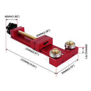 Cortador de filtro de aceite, herramienta de reparación automotriz de aleación de aluminio ajustable, negro y rojo - Product Image 4