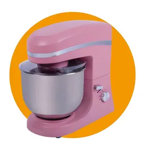 High Quality Italian Mutfak Sefi Stand Mikser Mikseri Mit Waage Aparat Hamur Karma Top Chef Sm8-983 Pink Food Dough Stand Mixer