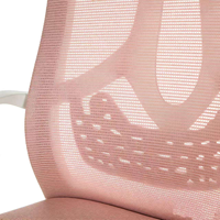 Chaise de bureau exécutive ergonomique moderne en tissu maillé, accoudoirs réglables, deux dispositifs de levage pneumatiques, appuie-tête 2D