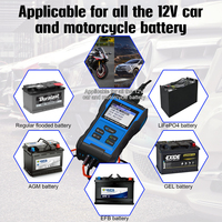 Lancol 12V chargeurs de batterie de voiture et de moto réparation de batterie au lithium et vérification de la connexion du véhicule avec prise