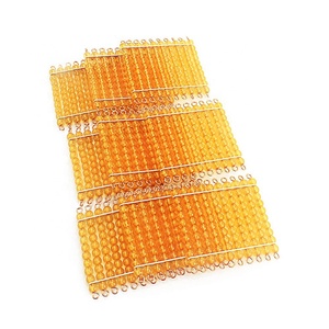 Bán buôn Mầm Non Bằng Gỗ Montessori Vàng Nguyên Liệu Hạt Cá Nhân đồ chơi giáo dục Toán Học Thiết Lập - Product Image 4