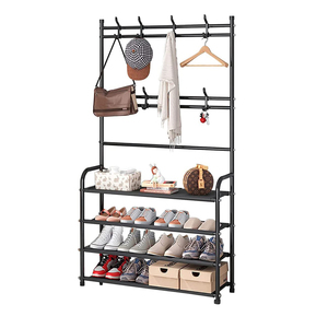 Metal Tower <b>Shoe</b> <b>Rack</b> Professional Production Closet Water Dispenser Yoga Mat Organizer Kitchen <b>Rack</b> Multi <b>Storage</b> Shelves - Product Image 1