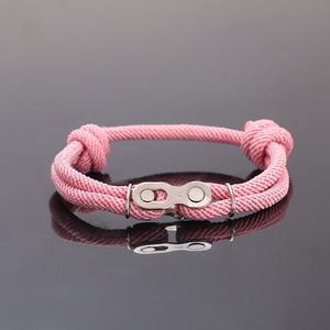 Minimalist <b>Adjustable</b> 2 Layers Milan Ropes Men's Trendy Outdoor Sports String <b>Bracelets</b> Wholesale - Product Image 5