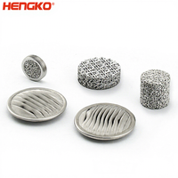 Diskus Filter Baja Anti Karat 316L Berpori Sintered HENGKO |   Pelat Filter Logam Tahan Aus & Korosi Tinggi