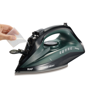<span class=keywords><strong>Fer</strong></span> à vapeur RAF R.1156G 2800W pour vêtements avec semelle en céramique, fonction vapeur verticale et <span class=keywords><strong>thermostat</strong></span> intégré - Product Image 4