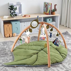 <span class=keywords><strong>Konig</strong></span> Kids OEM ODM Nuevo diseño Manta de hojas Juguetes para bebés recién nacidos Estera de gimnasio para bebés Estera para gatear para bebés Esteras para juegos - Product Image 2