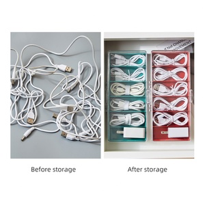 Desktop Storage Box Mini Plastic Storage Container <b>Desk</b> Organizer and <b>Accessories</b> - Product Image 3
