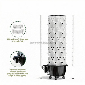 <span class=keywords><strong>Torre</strong></span> de Cultivo Multifuncional para Piña y Fresa con Bomba, Sistema de Cultivo Acuapónico e Hidropónico para Agricultura Comercial - Product Image 1
