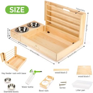 Support mural en bois avec cadre de fixation dissimulé, étagère flottante invisible en métal, couleur bois naturel - Product Image 5