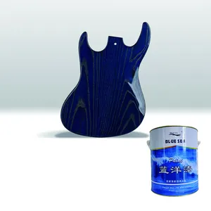 Brilho cor sólida poliéster pintura instrumento musical revestimento guitarra pintura