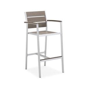 <span class=keywords><strong>Bistro</strong></span> patio se moderno patas de aluminio cuadrado al aire libre sillas de mesa de bar conjuntos - Product Image 4