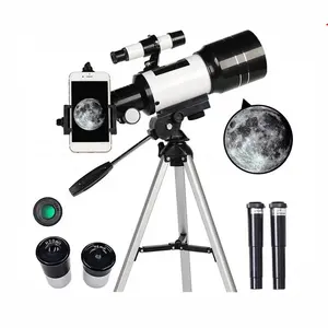 70mm 300mm Astronomisches Teleskop Mon okular Profession elles Outdoor-Reise-Spektiv mit Stativ für Kinder & Anfänger Geschenk