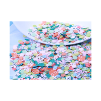 Vente en gros d'argile polymère de Pâques arrose les tranches d'argile d'oeufs de carotte de lapin pour le remplissage de tasses de Slime et Snowglobe