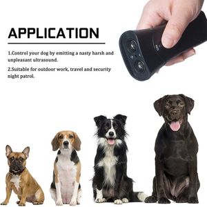 Großhandel Hund elektrisch Bellen-Stoppler Kontrolle Entladung Hund Bellen Abschreckung Ultraschall-Anti-Bellen-Gerät Hundetraining - Product Image 6