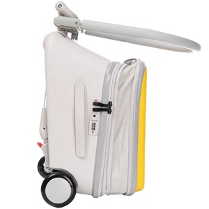 Nouveau modè<span class=keywords><strong>le</strong></span> 2026 Valise trolley légère pour enfant 20 pouces 8 roues avec siège DE GER, ensemble de bagages de <span class=keywords><strong>voyage</strong></span> - Product Image 3