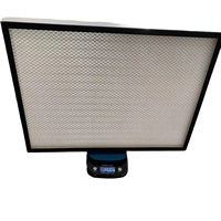 Purificador de aire médico Prefiltro Hepa 455x605x57 Suministro AHU Marco de aluminio Filtro de aire HVAC Industria Filtro HEPA