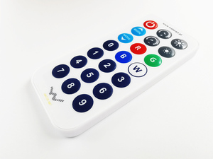 Mando a distancia IR NEC de dos teclas para purificador de aire, altavoz con luz LED - Product Image 6