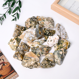 Nueva Llegada, Cristal de Jaspe Oceánico Natural de Alta Calidad, Piedra Curativa, Decoración de Cristal en Forma Libre - Product Image 4