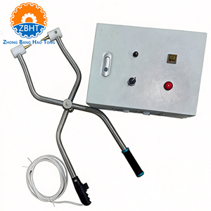 Équipement de boucherie industrielle, pistolet d'étourdissement pour abattoir, étourdisseur électrique portatif pour porcs, équipement d'abattage de porcs - Product Image 4