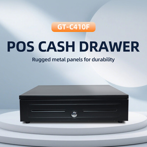 GTCODESTAR GT-410F Cash Register <strong>Drawers</strong> Theavy Duty Steel <strong>Slide</strong> Cash <strong>Drawer</strong> Pos 5 Bill 8 Coin Lock Box <strong>Drawer</strong> <strong>Replacement</strong> Tray - Product Image 6