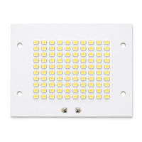 Carte PCB en aluminium personnalisée 100 LED SMD 3030 10S10P 85,4x65,4mm haute puissance pour éclairage industriel et lampadaires