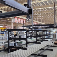 Concevez et fabriquez le système robotique intelligent de machine de palletisation de bras, machine robotique industrielle de palletisation de bras