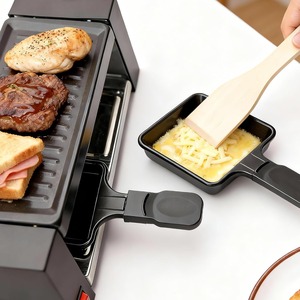 Ustensiles en bois pour raclette, planches <span class=keywords><strong>à</strong></span> fromage, poêles <span class=keywords><strong>à</strong></span> frire, outil <span class=keywords><strong>à</strong></span> fromage double face en bois pour la <span class=keywords><strong>fondue</strong></span> - Product Image 6