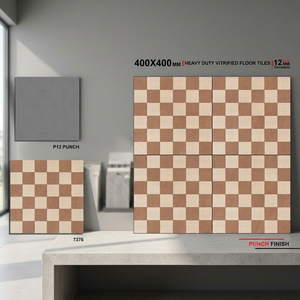 Carreaux de parking en porcelaine numérique émaillée 400x400mm 12mm, haute résistance, pour extérieur - Product Image 1