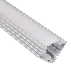 Profilé en aluminium extrudé Starlight pour éclairage d'angle intérieur, système d'éclairage LED encastré à angle droit pour bande LED - Product Image 1