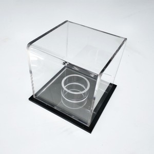 Vitrine en acrylique transparente au design moderne pour la publicité et l'utilisation en centre commercial, avec logo gravé, boîte de rangement durable - Product Image 6