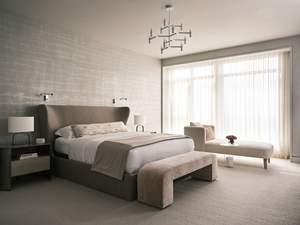 Meuble TV de chambre d'hôtel en contreplaqué de luxe moderne avec design résistant à l'eau et écologique pour usage commercial - Product Image 6