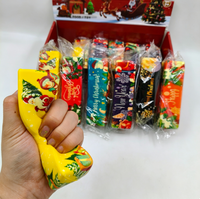Jouet Squishy Bâton de Beurre de Noël Elonna 4cm Super Doux à Remontée Lente Anti-Stress Sensoriel pour Filles et Garçons