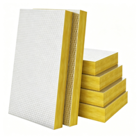 Panneau d'isolation thermique en laine de verre avec feuille d'aluminium, insonorisant haute densité, pour sous-couche de plancher