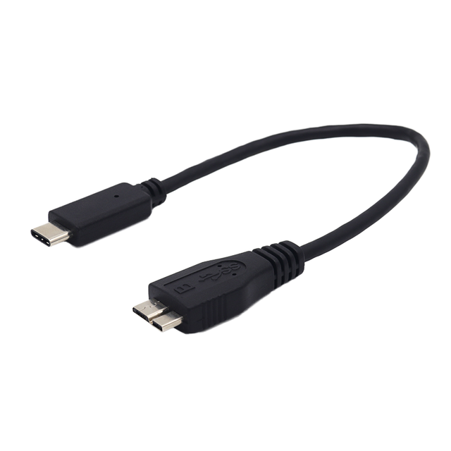 High Speed USB 3.1 C Male to Micro B USB Type C to USB Micro B Cable for HDD External Hard Drive