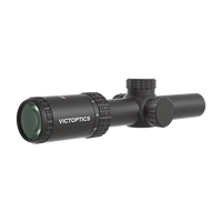 Lunette tactique VictOptics SOI 1.5-5x20 en aluminium, entièrement multi-couches, réglable, antichoc, étanche et anti-buée
