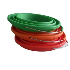 <span class=keywords><strong>Cubo</strong></span> de Almacenamiento <span class=keywords><strong>Plegable</strong></span> de Silicona para Acampar al Aire Libre, Suministro de Fábrica, Portátil, para <span class=keywords><strong>Playa</strong></span>, Hielo, Agua y Artículos Diversos - Product Image 4