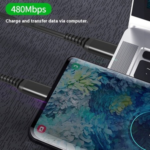 In magazzino doppia testa tipo-C PD60W <span class=keywords><strong>cavo</strong></span> di ricarica rapida maschio a maschio per <span class=keywords><strong>Apple</strong></span> 15 telefono Android per Huawei utilizzato telefoni cellulari - Product Image 1