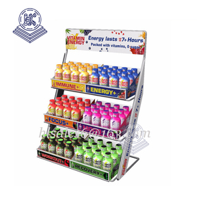 Pieghevole Controsoffitto Acqua Birra e Vino colpo di energia Display Rack di 4 Pacchetto sciroppi Supporto di Bottiglia - Product Image 5